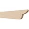 Ekena Millwork 2in. W x 6in. H x 28in. L Crestline Woodgrain TimberThane Rafter Tail, Primed Tan RFTUR02X06X28CRERCPR - alternate 1